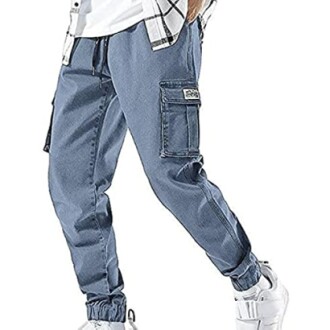 XYXIONGMAO Streetwear Hip Hop Cargo Joggers