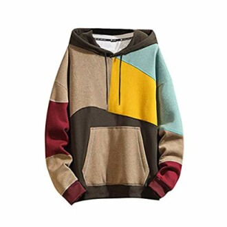 Color Block O-Neck Pullover