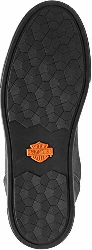 Sole of a Harley Davidson boot with logo